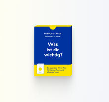 Load image into Gallery viewer, Purpose Cards: Werte (German)